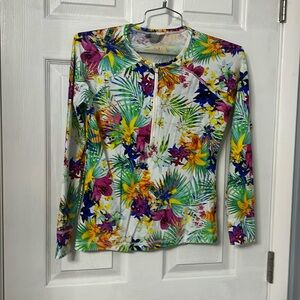 Athleta Swimwear, long sleeve top, size medium